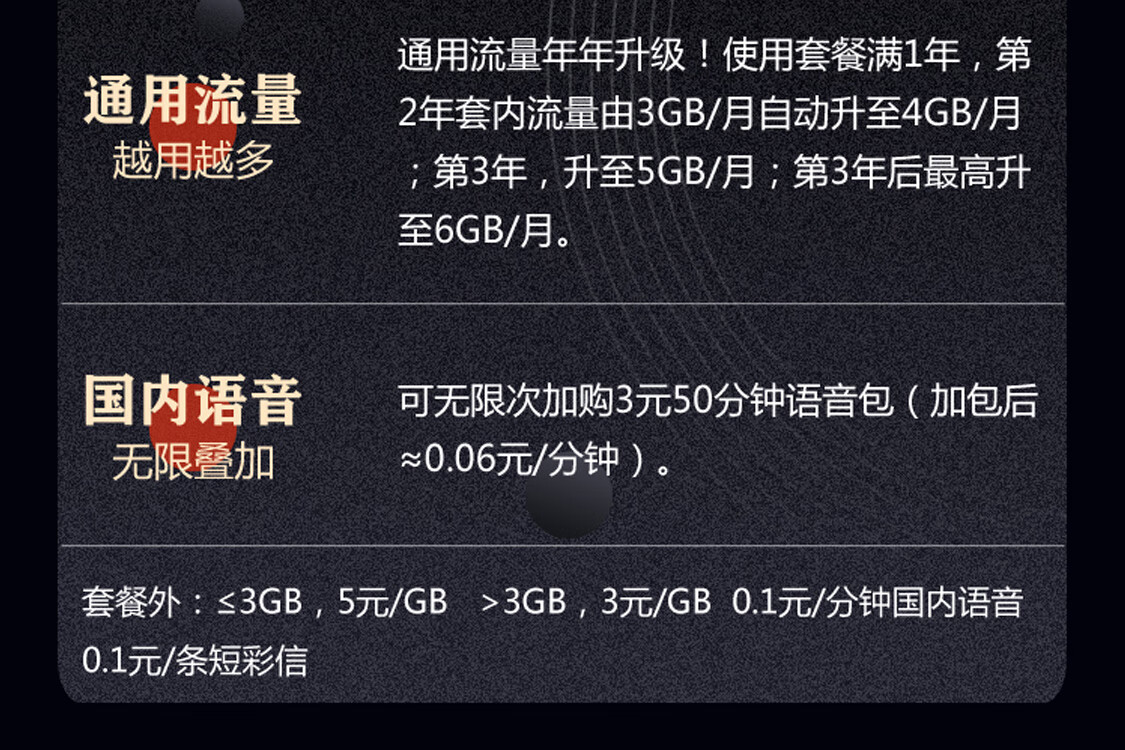 电信星卡200g不限速