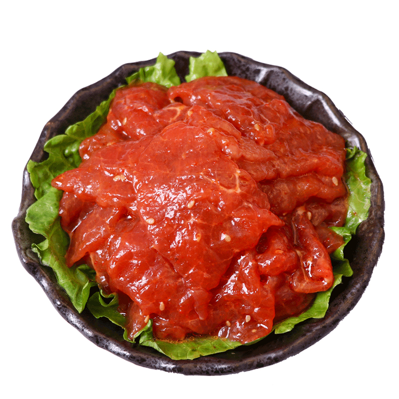 小卓 火锅嫩滑牛肉片150g 生鲜原切调理麻辣牛肉 四川涮火锅食材 配菜