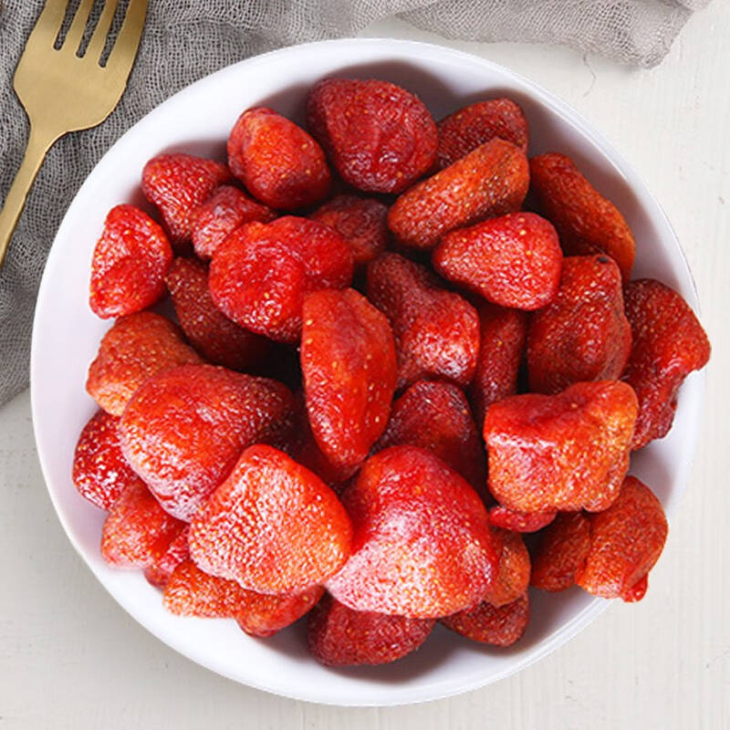亲别找啦 酸甜草莓水果干图片