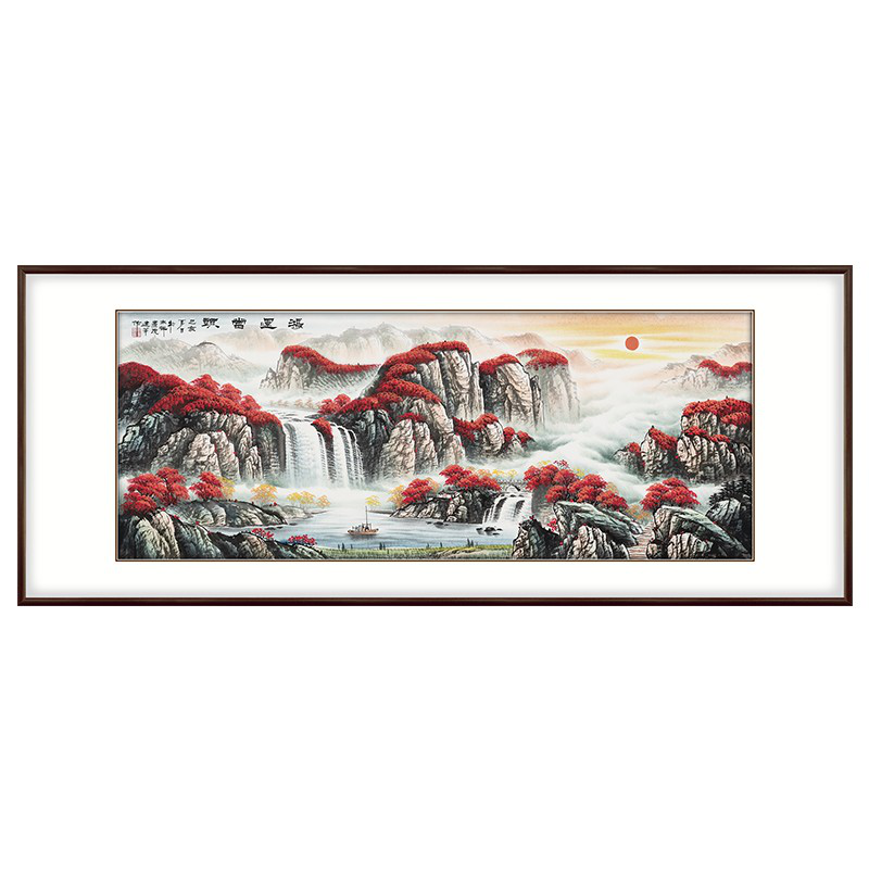 弘舍 鸿运当头 山水装饰画图片_1