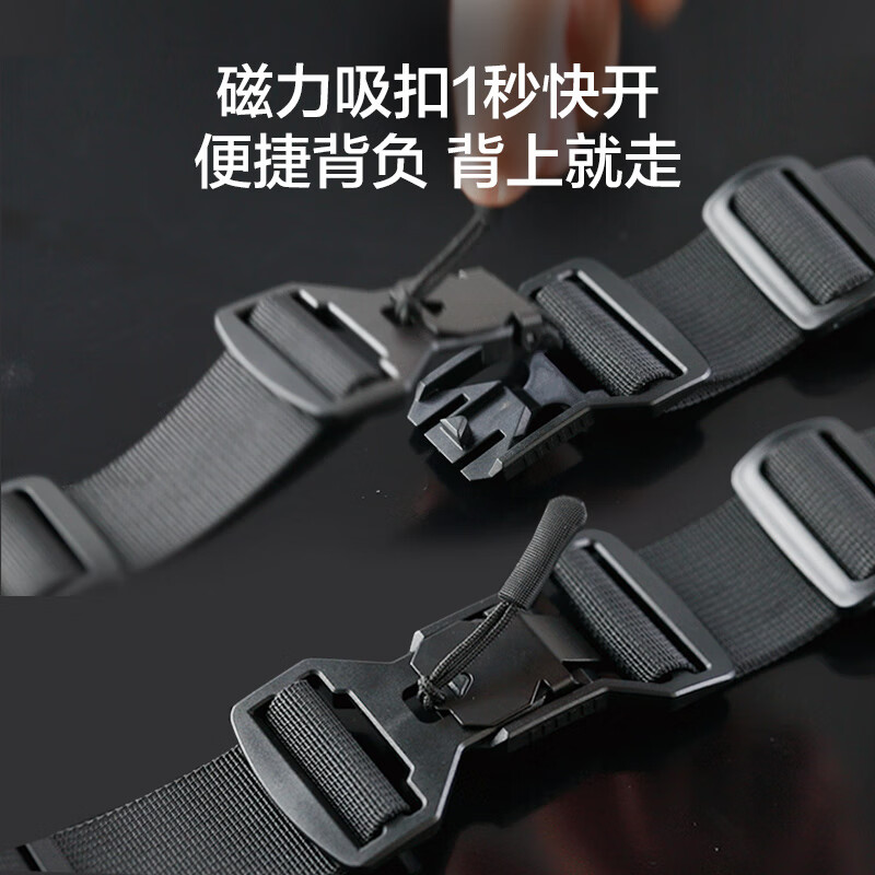 京造探索者斜挎包，大容量单肩背包