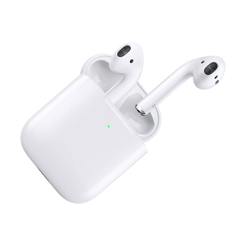 Apple 配无线充电盒耳机图片