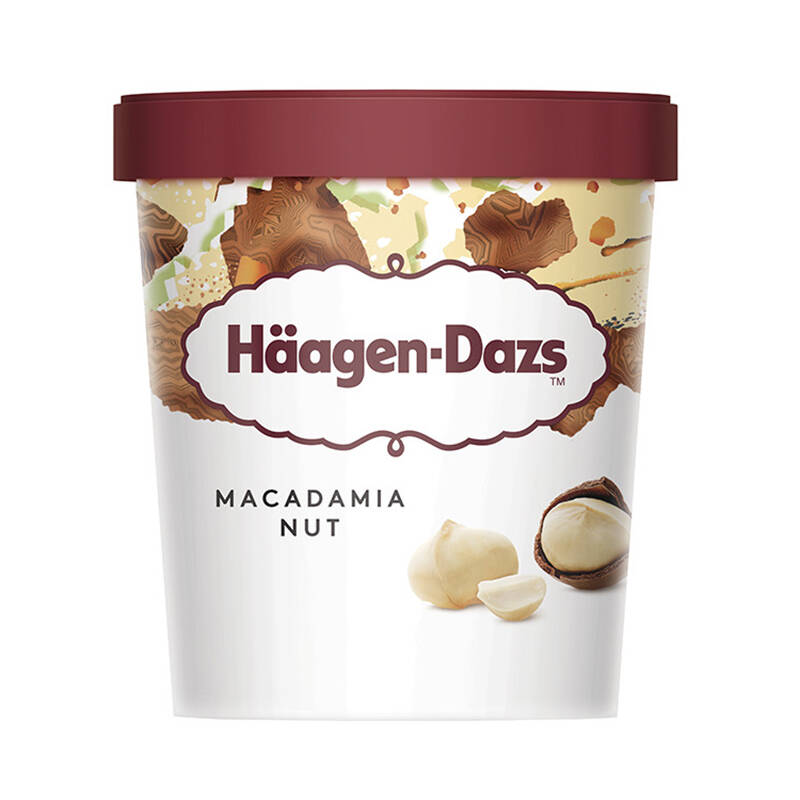 哈根达斯 夏威夷果仁口味冰淇淋