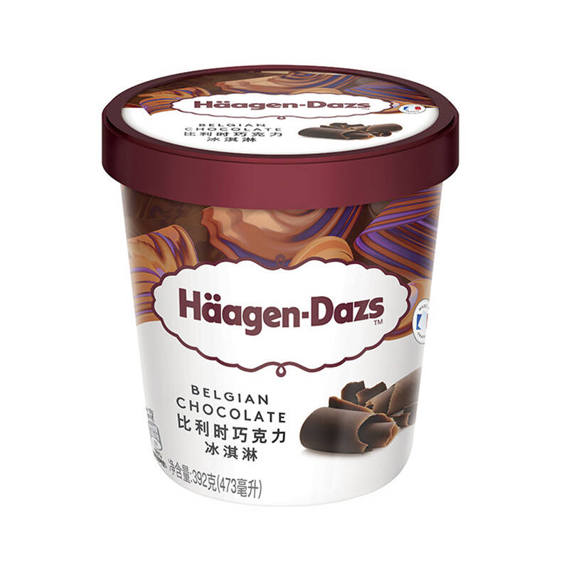 哈根达斯 比利时巧克力口味 冰淇淋 生鲜