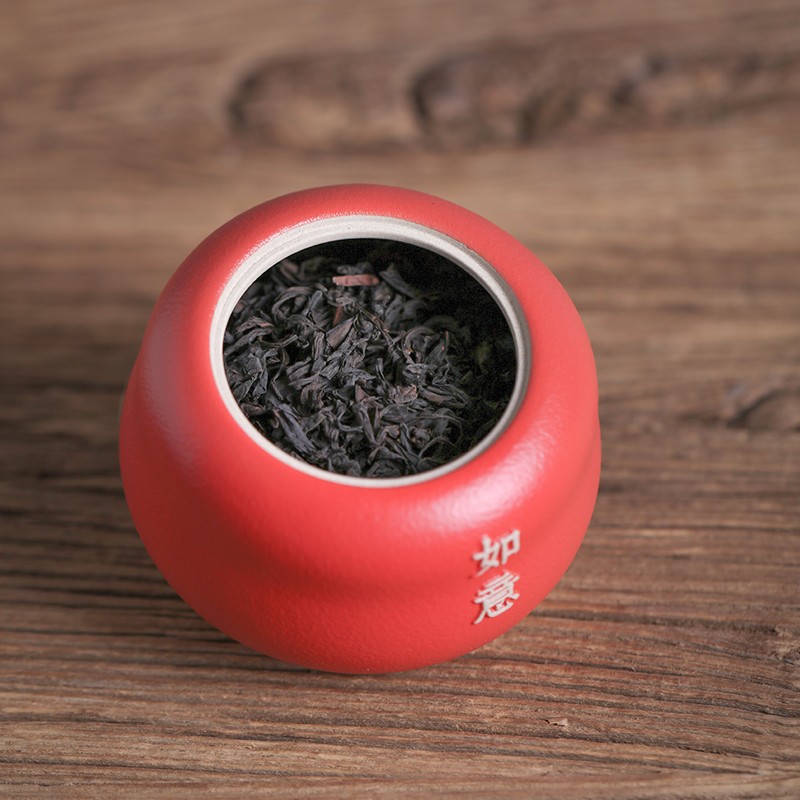 万仟堂事事如意茶叶罐，送长辈朋友礼物推荐