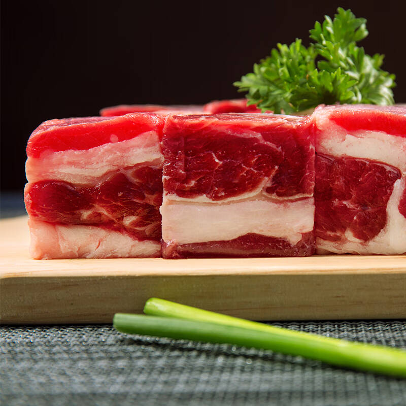 卓宸 巴西牛腩块 进口牛肉原切