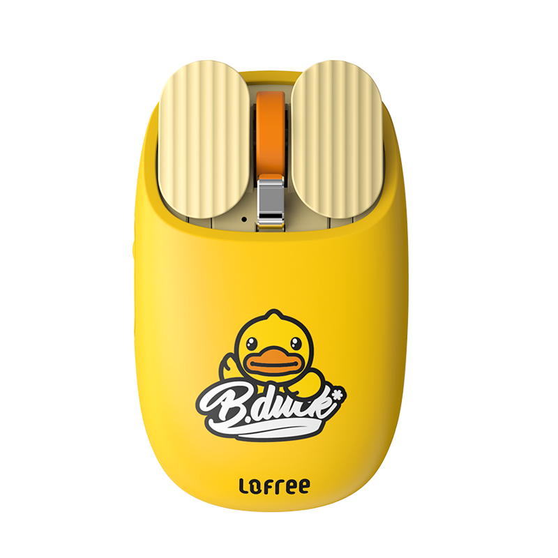 LOFREE 小黄鸭造型 无线鼠标