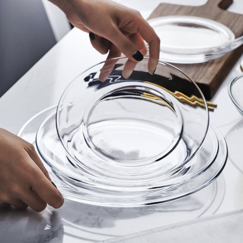 悠米兔 透明玻璃餐具图片