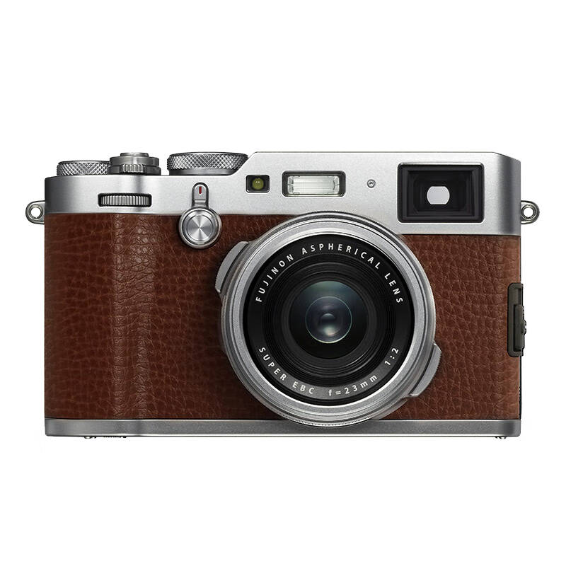 富士 旁轴棕色数码相机图片
