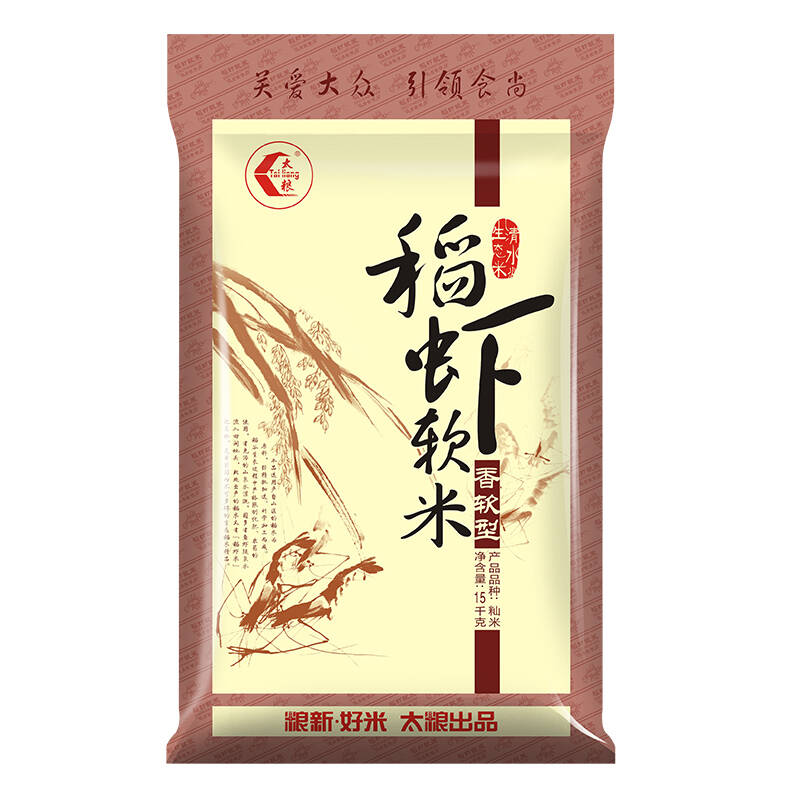 太粮 稻虾软米大米15kg