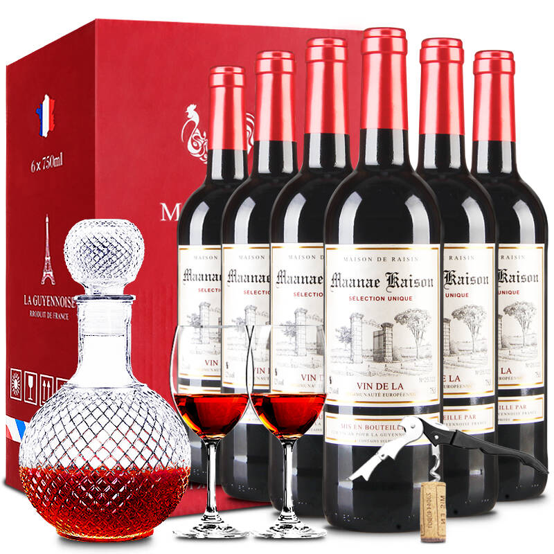 曼拉维 法国原瓶进口红酒图片