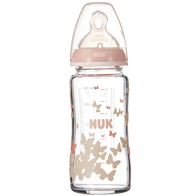 NUK 宽口径玻璃奶瓶