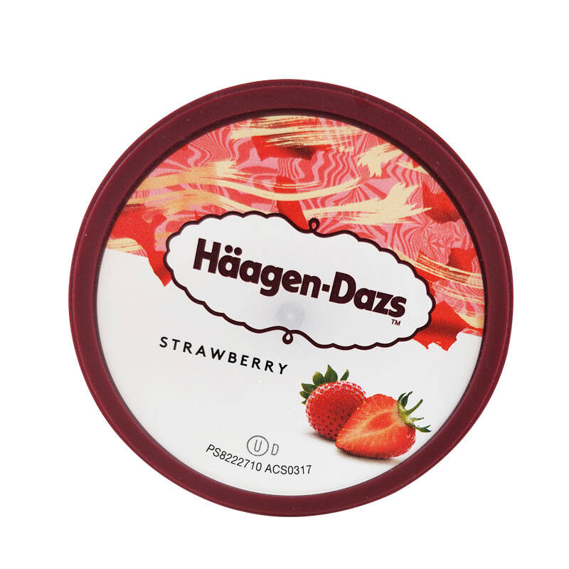 哈根达斯 冰淇淋 生鲜 冰激凌草莓