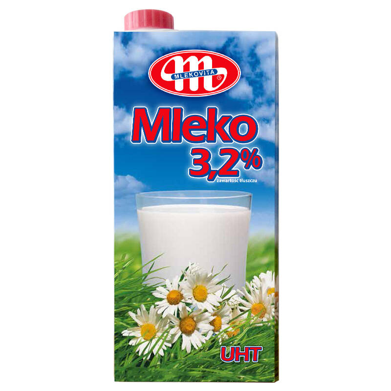 妙可 波兰原装进口全脂纯牛奶图片
