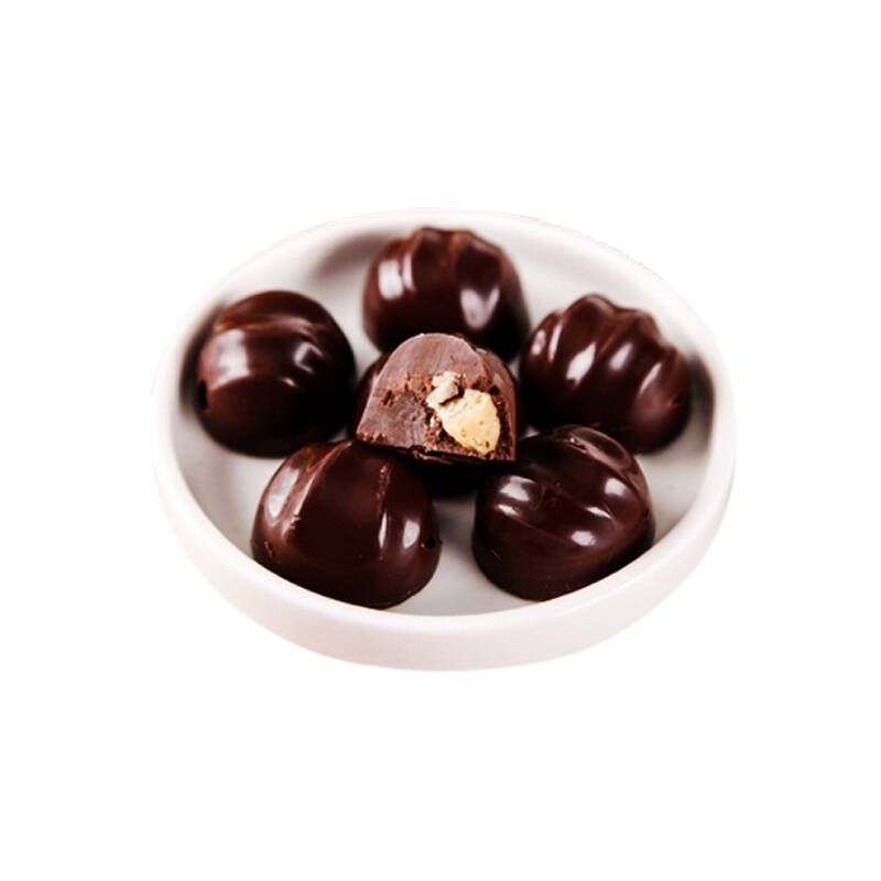 明治 澳洲坚果夹心白黑巧克力图片