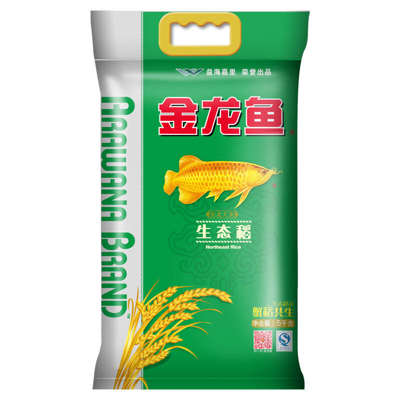 金龙鱼 蟹稻共生大米