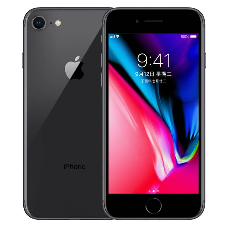 Apple 深空灰色4G手机图片