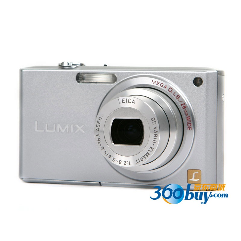 松下(panasonic)fx33gk数码相机(银色)28mm广角,德国徕卡镜头,光学