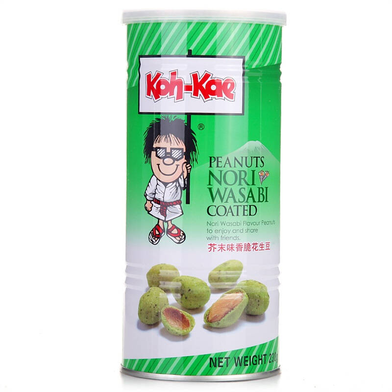 泰国进口日本芥末香脆花生豆