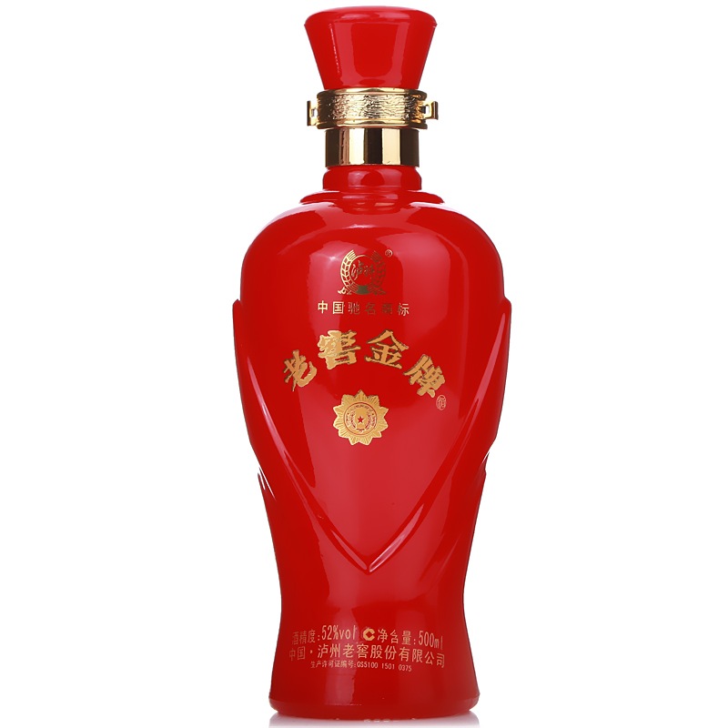 泸州老窖金牌(水晶盒) 52度 500ml*6瓶【图片 价格 品牌 评论】-京东