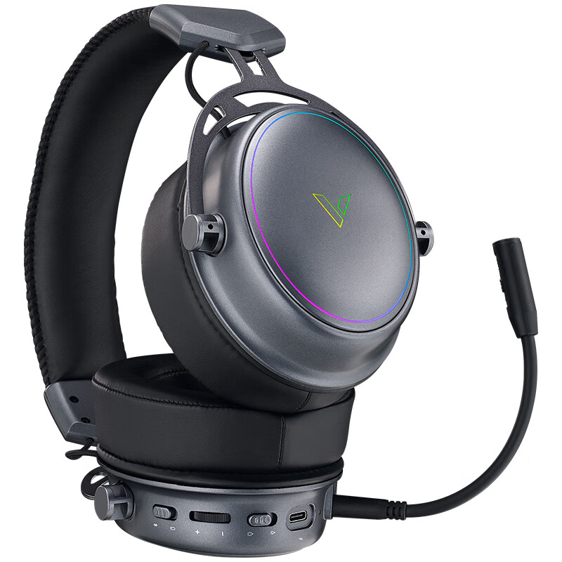 雷柏 VH800双模无线游戏耳机，两百多元的实用礼物