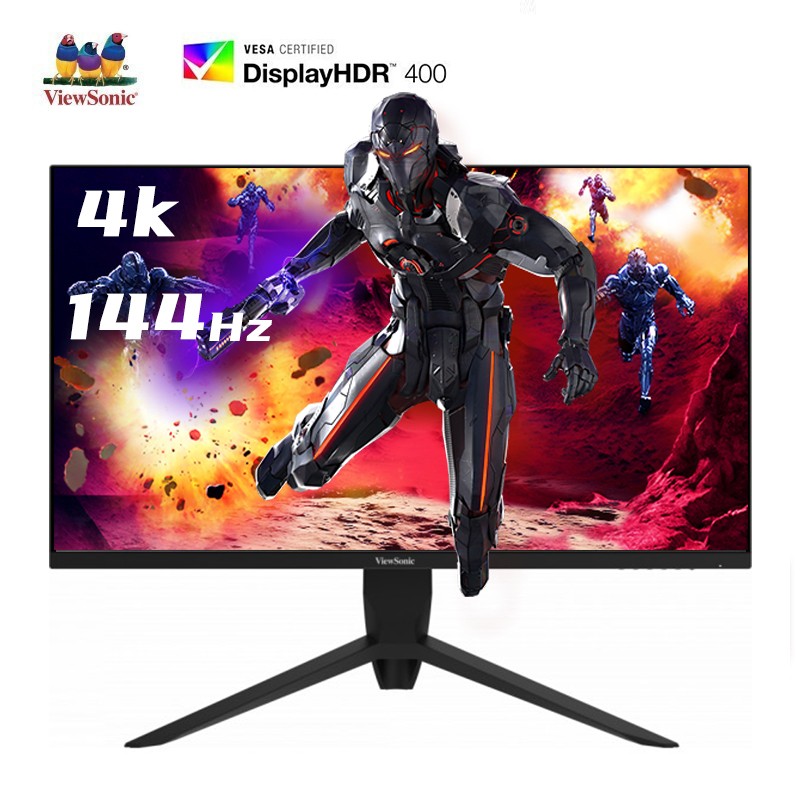 优派28英寸4K 144Hz电竞显示器，DCI-P3高色域