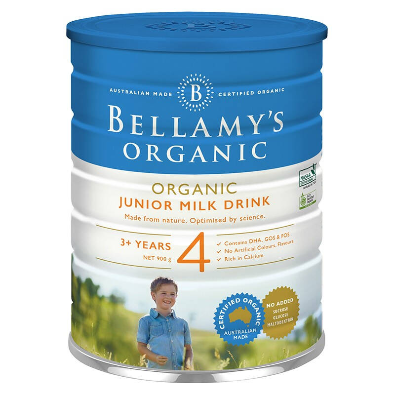 贝拉米 6罐有机配方奶 4段