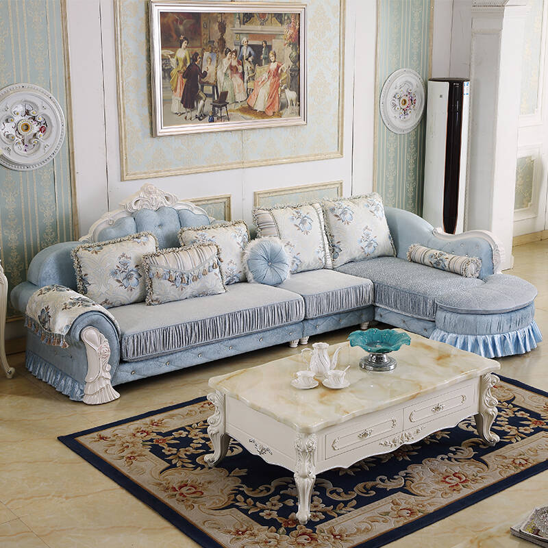 地中海风格 小户型客厅沙发