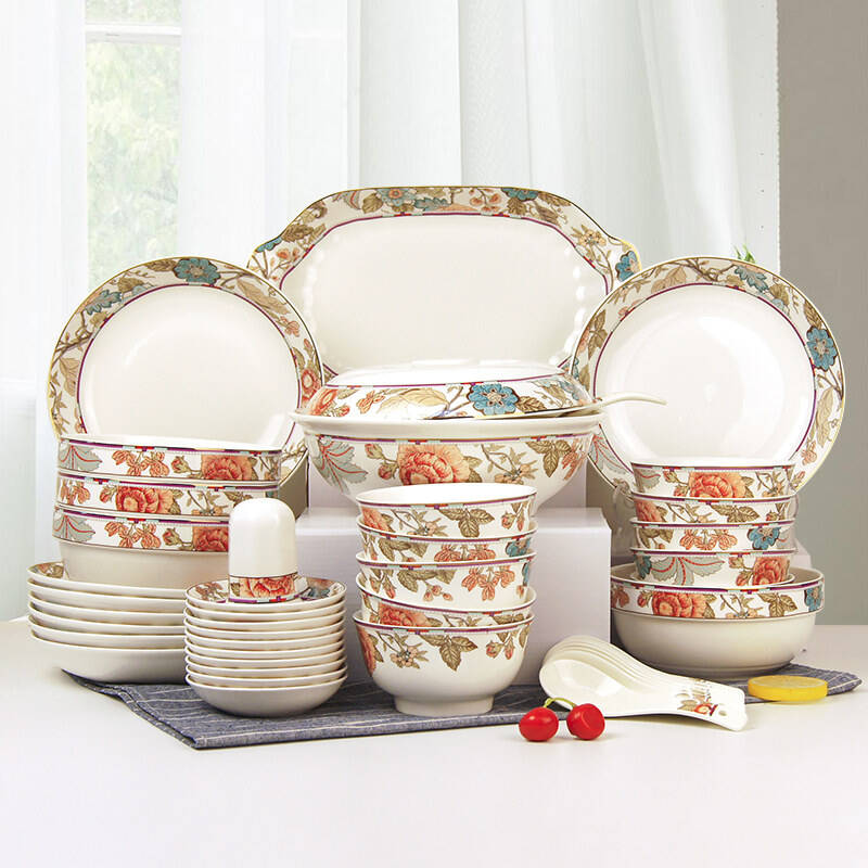 雅诚德 陶瓷欧式餐具碗碟套装图片
