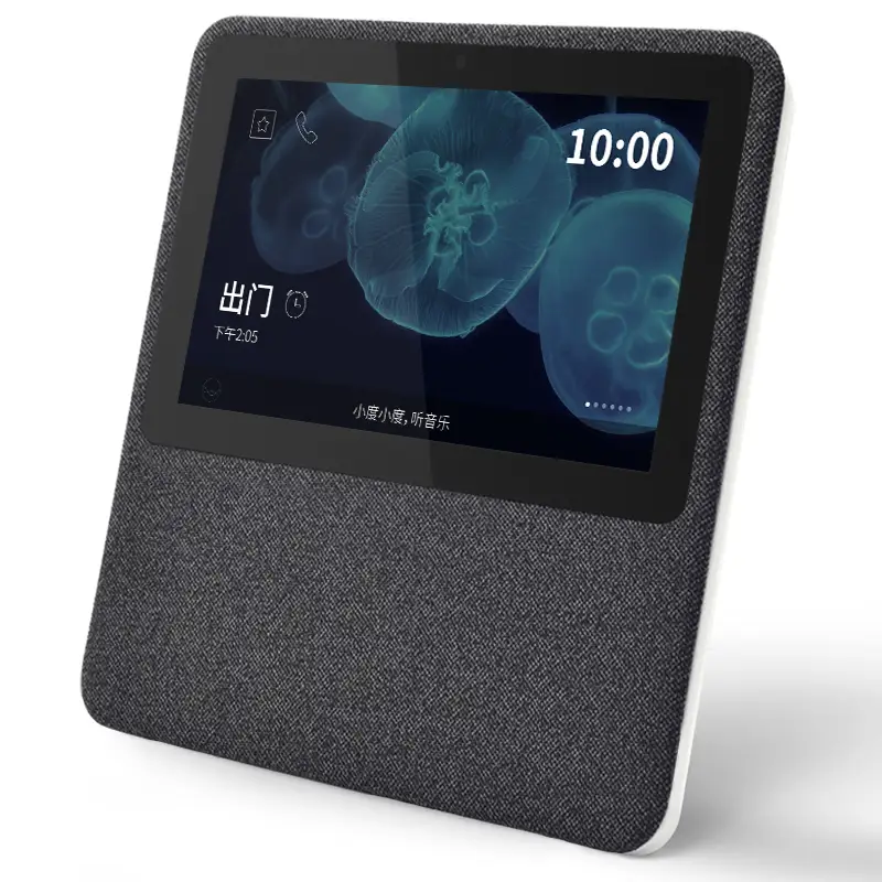 小度在家 百度智能视频音箱 wifi无线蓝牙音响 AI人工智能 朋克黑