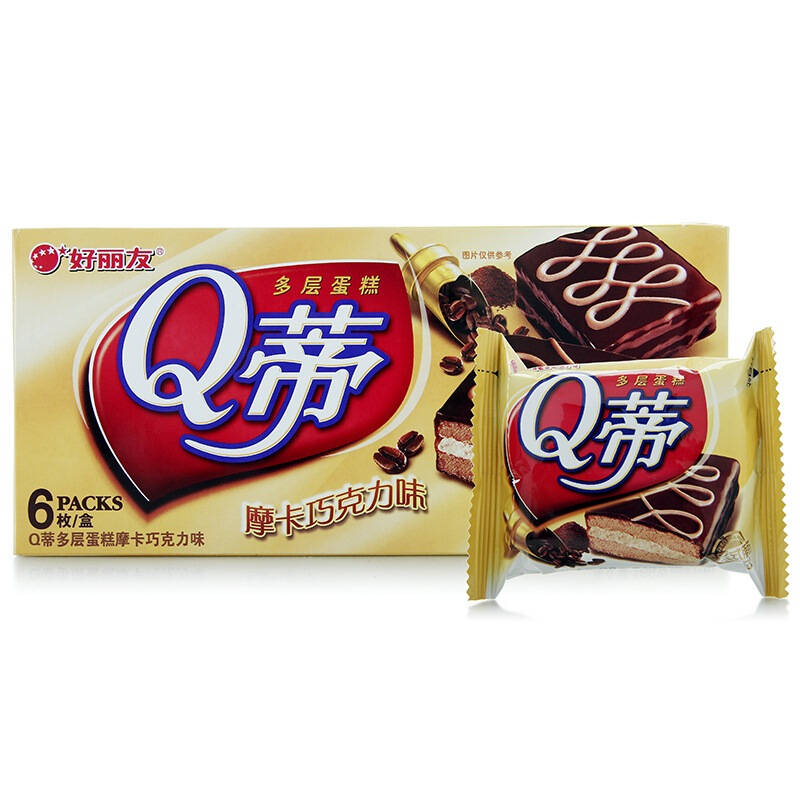 Orion Q蒂摩卡巧克力味6枚 图片