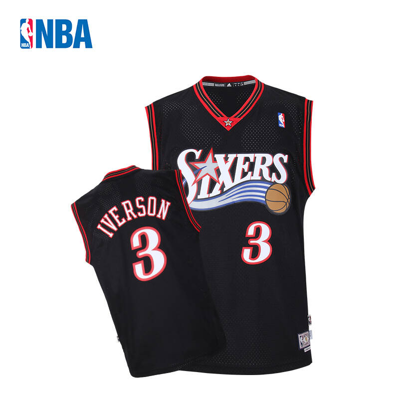 NBA 阿迪达斯艾弗森 复古篮球服