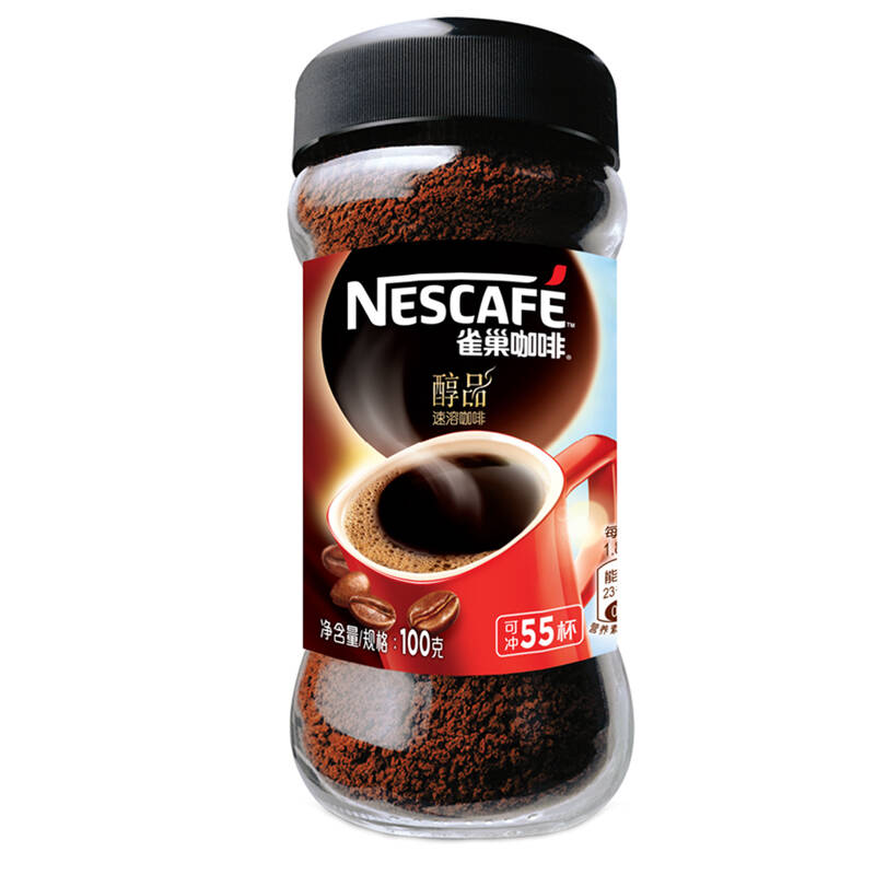 雀巢醇品 100%纯咖啡图片