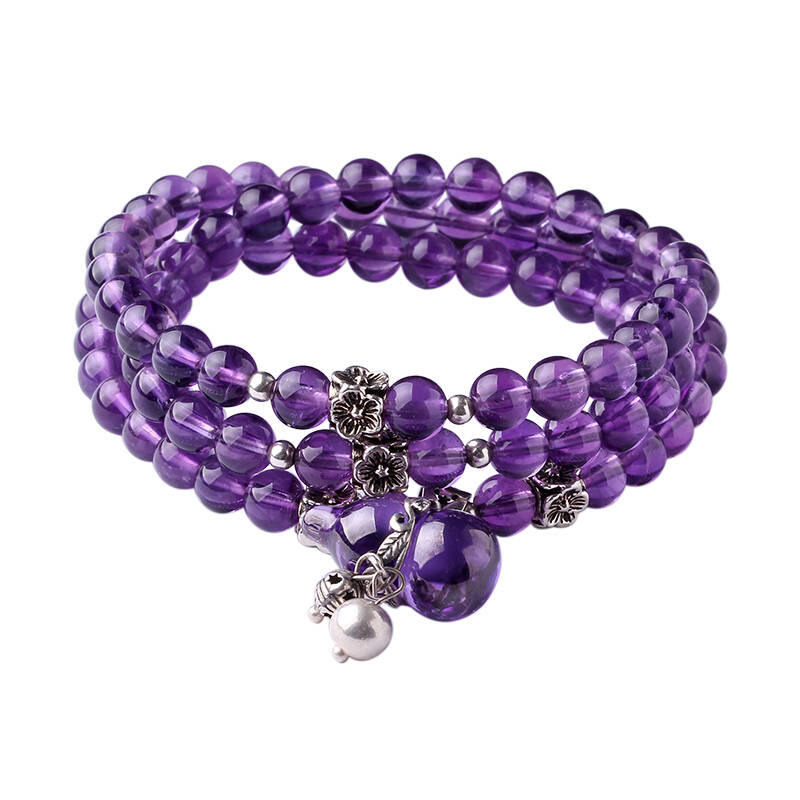 VunSun紫色水晶手链