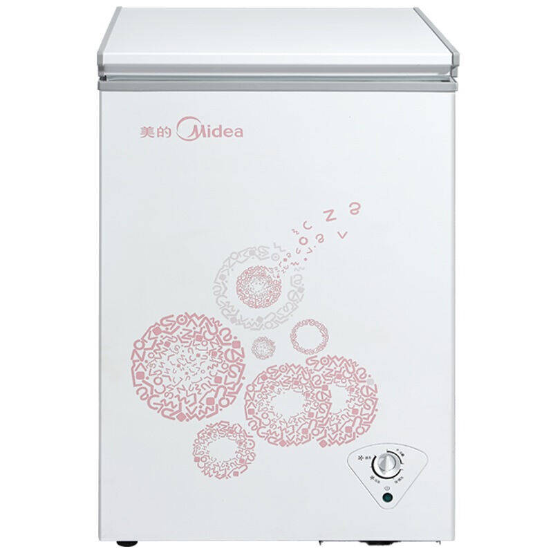 美的迷你家用小冷柜 节能单温冰箱