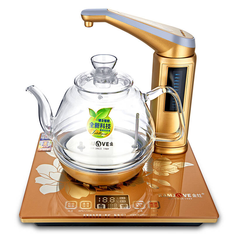 金灶全智能电茶壶自动加水茶具图片