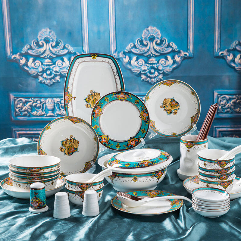 瓷魂 景德镇陶瓷欧式碗碟套装图片