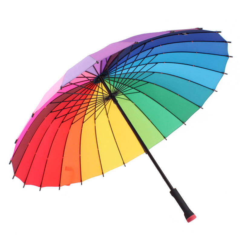 美度 彩虹 晴雨两用 晴雨伞