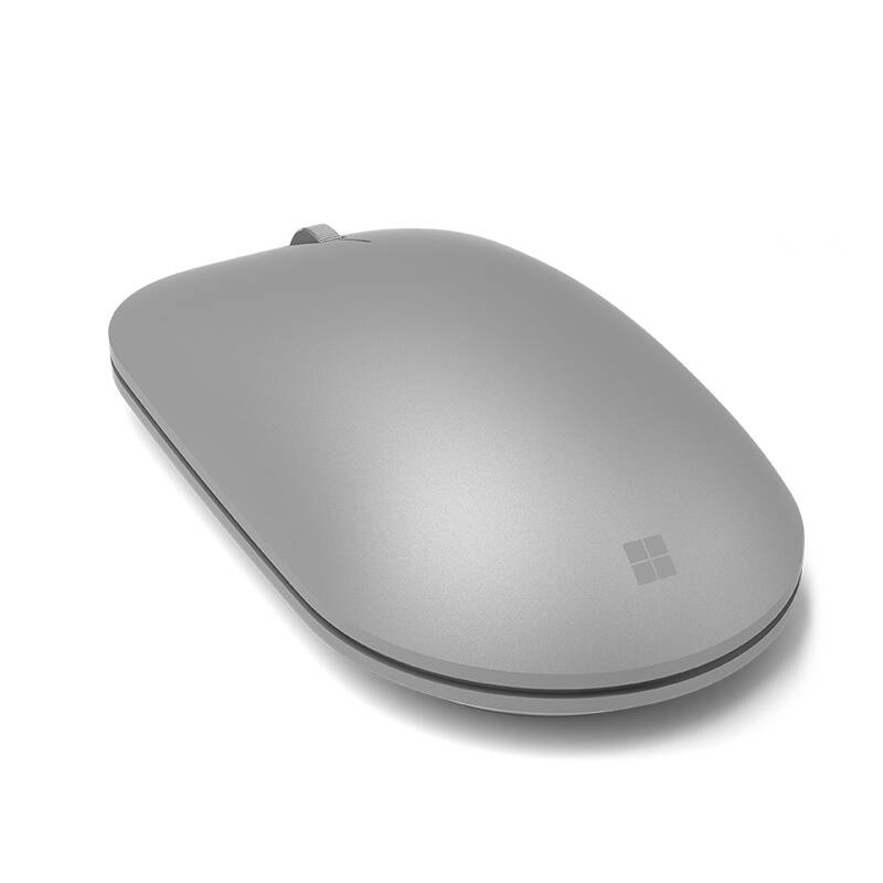 微软银色无线蓝牙鼠标