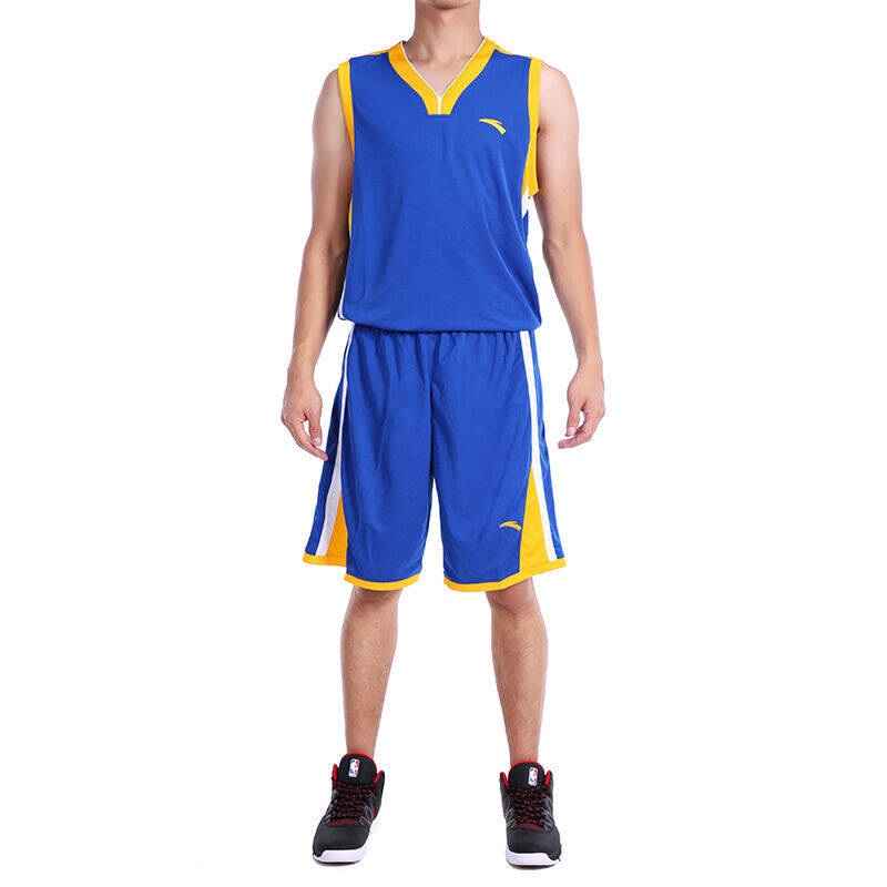 安踏篮球服男装跑步运动套装透气图片