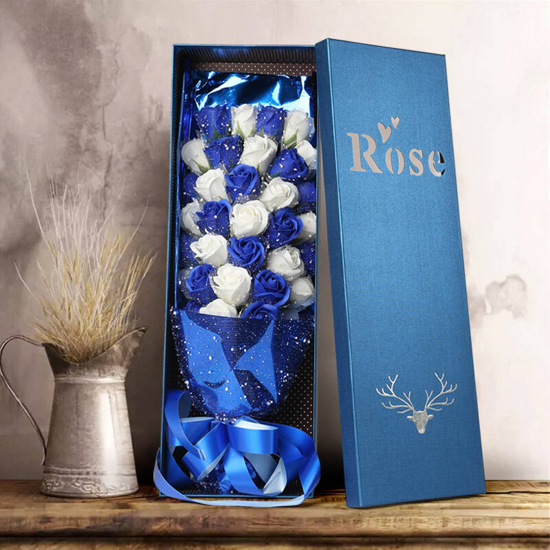 玫瑰花束礼盒图片
