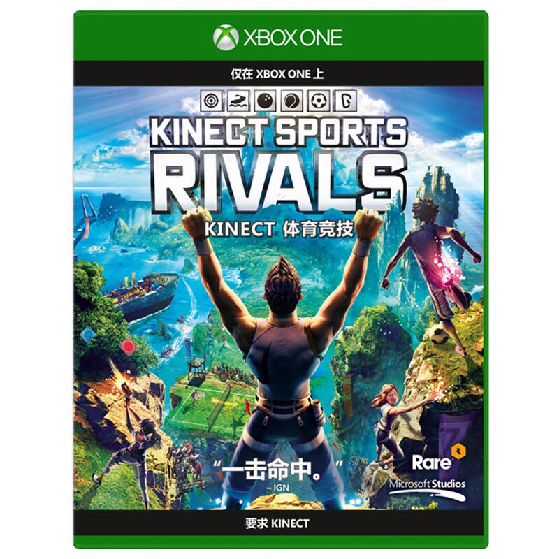 微软 Xbox One Kinect 体育竞技 光盘游戏