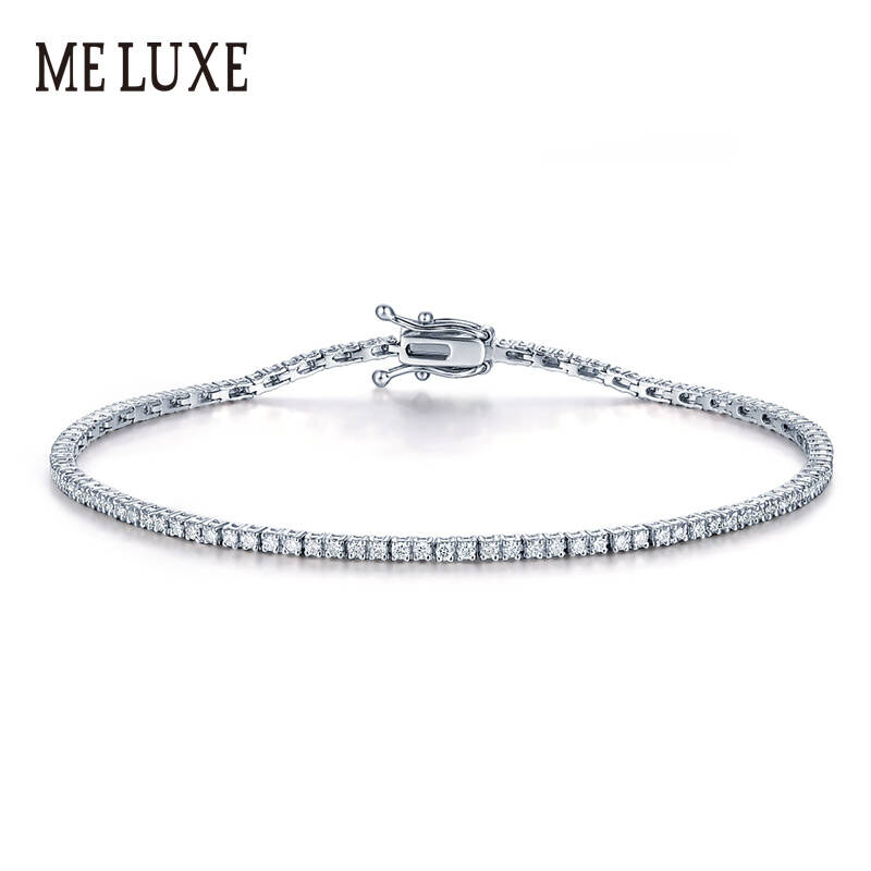 me.luxe 18K金钻石手链