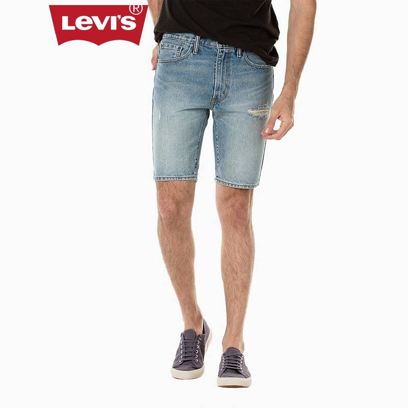Levi's经典五袋款系列牛仔短裤
