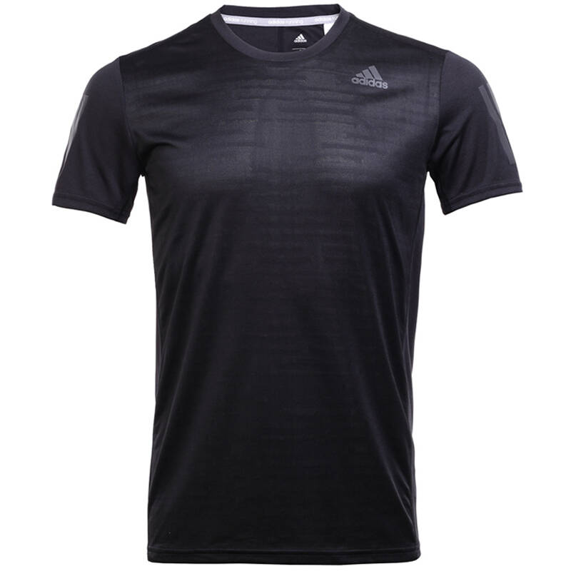 阿迪达斯男子 跑步系列短袖T恤