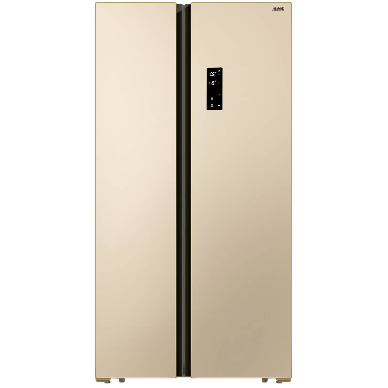 美菱 650升大容积变频保鲜对开门冰箱