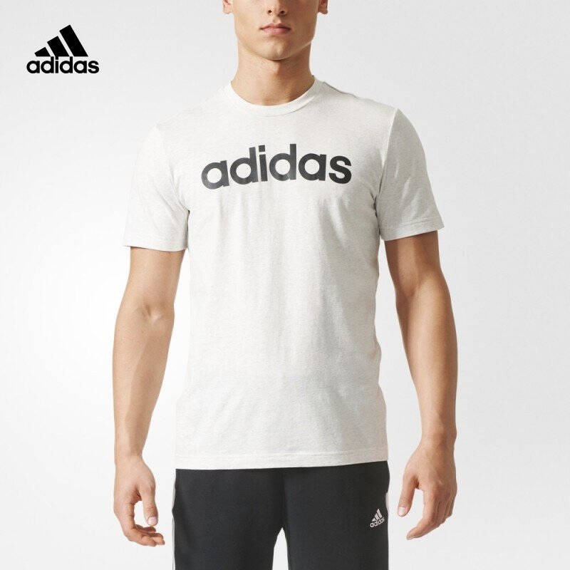 adidas 阿迪达斯 运动型格短袖T恤