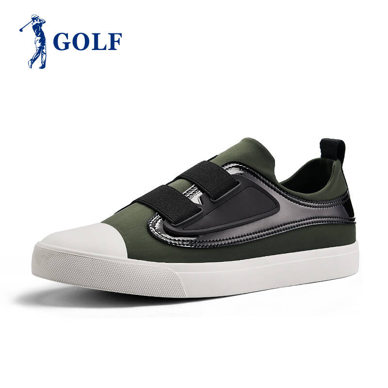 高尔夫 拼色潮流板鞋