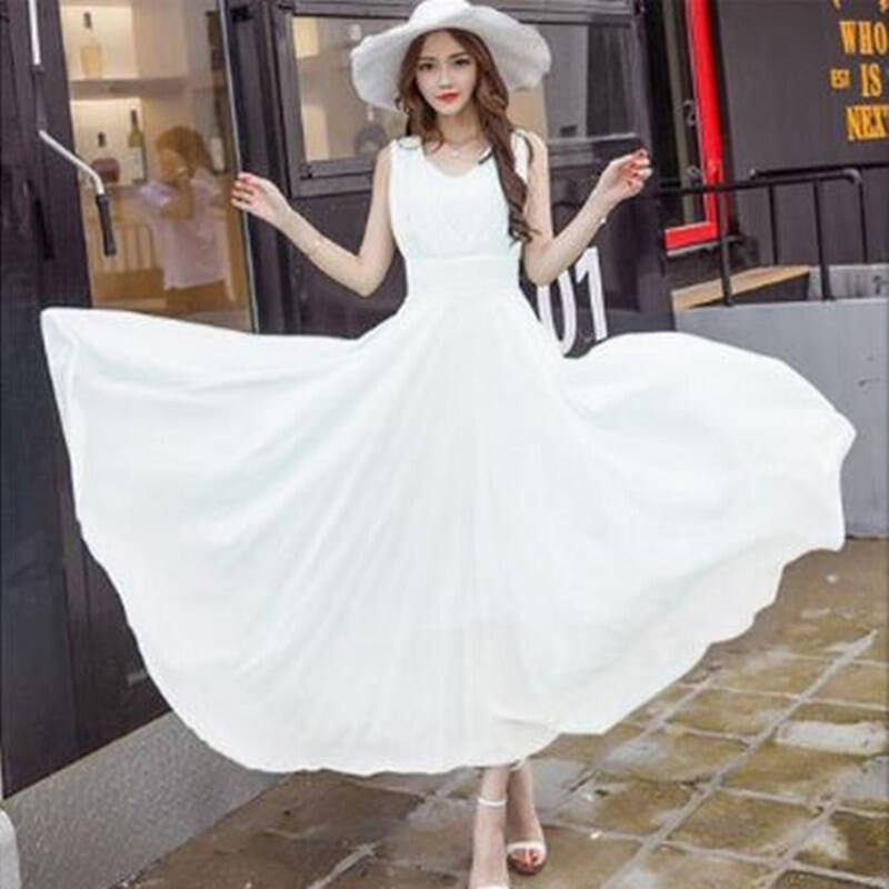 白色连衣裙，演绎浪漫淑女的公主梦图片2