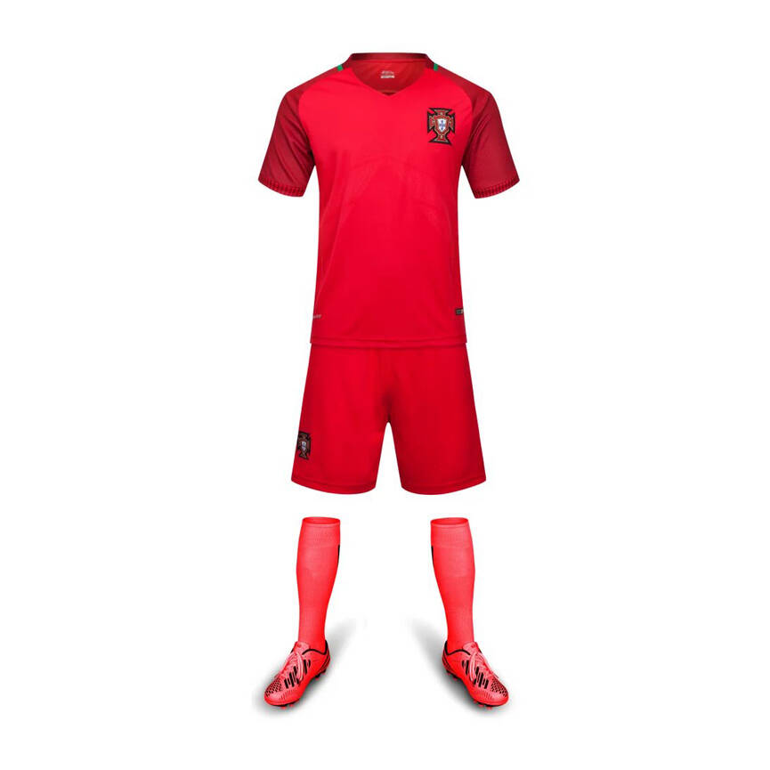 简酷龙 葡萄牙欧洲杯带标球衣套装